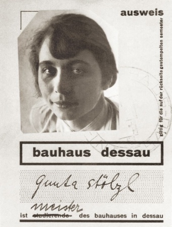 Bauhaus certificaat Gunta Stölzl