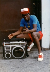 Jamel Shabzz Radio Man Flatbush Brooklyn circa 1980 Courtesy Galerie Bene Taschen